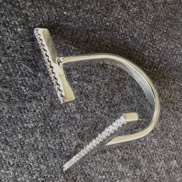 Selin Kent Francoise Ring 14K White Gold Night Sky Diamonds - Grey Pink White - Picture 6 of 16